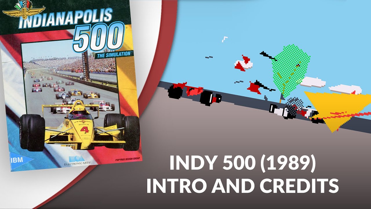 Indy 500 (1989) Intro (Amiga version)