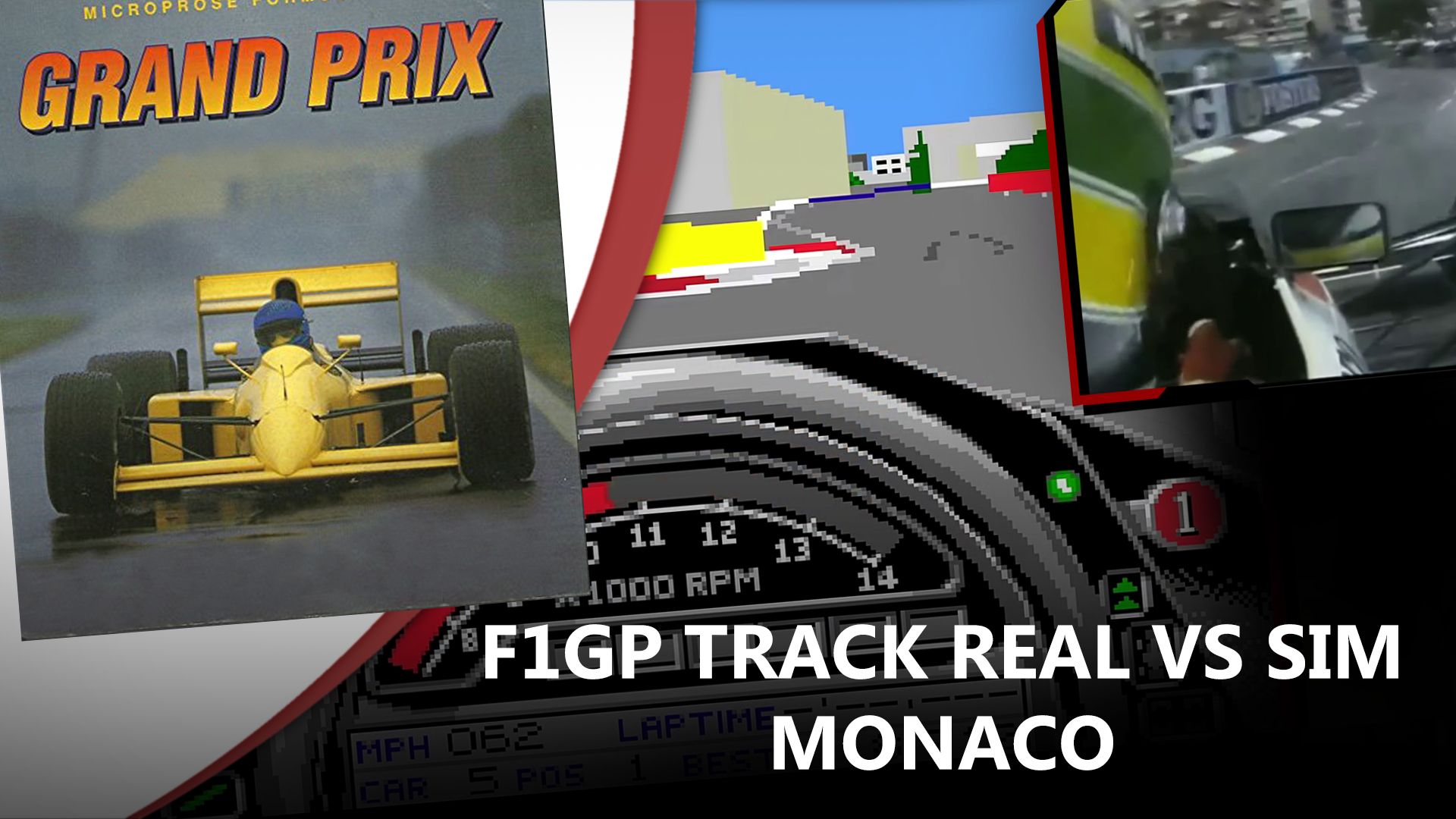 Monaco Track Geometry Comparison in Formula One Grand Prix