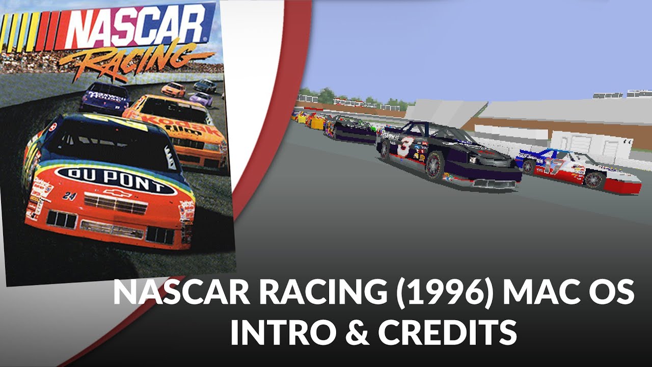 NASCAR Racing (Mac, 1996) Intro & Credits