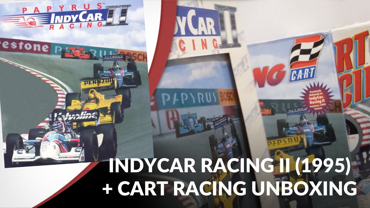 IndyCar Racing II (1995-6) CART Racing (1997-8) Unboxing