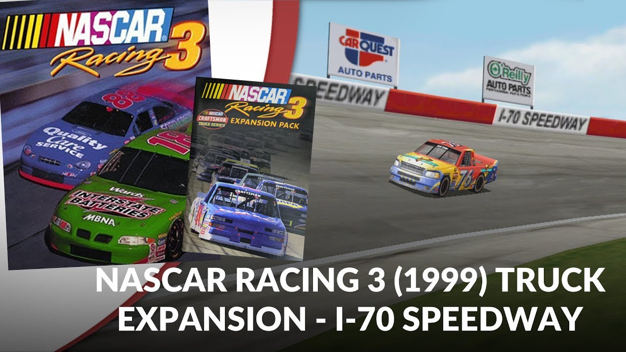 I-70 Speedway in NASCAR Racing 3 (1999) Truck Expansion
