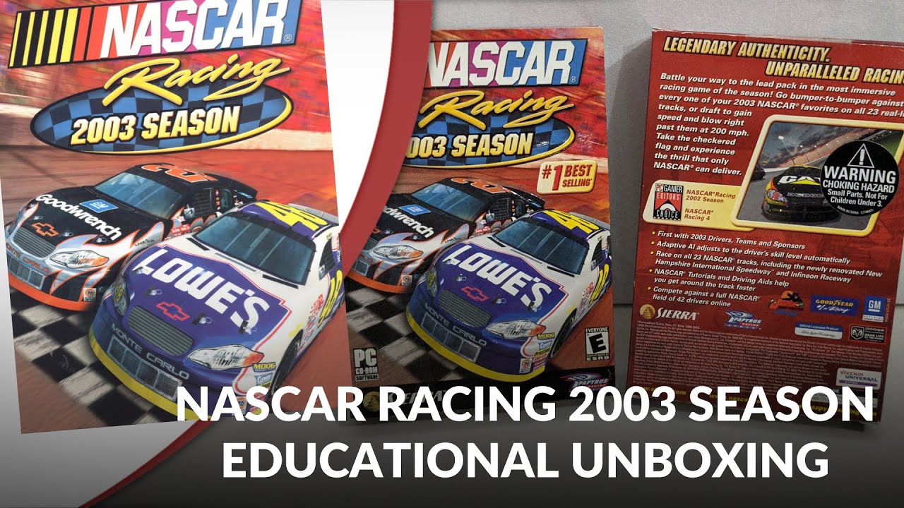 NASCAR Racing 2003 Season Unboxing