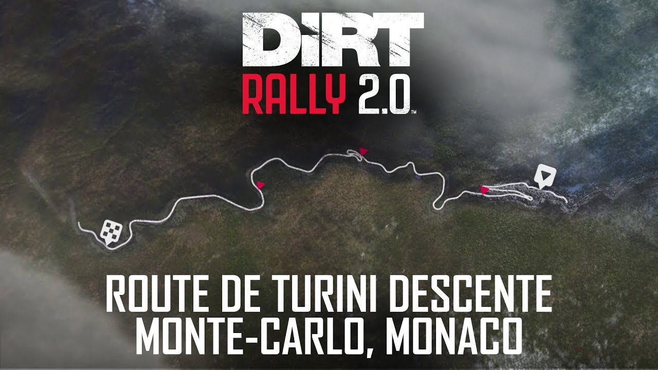 Route de Turini Descente, Monaco – DiRT Rally 2.0
