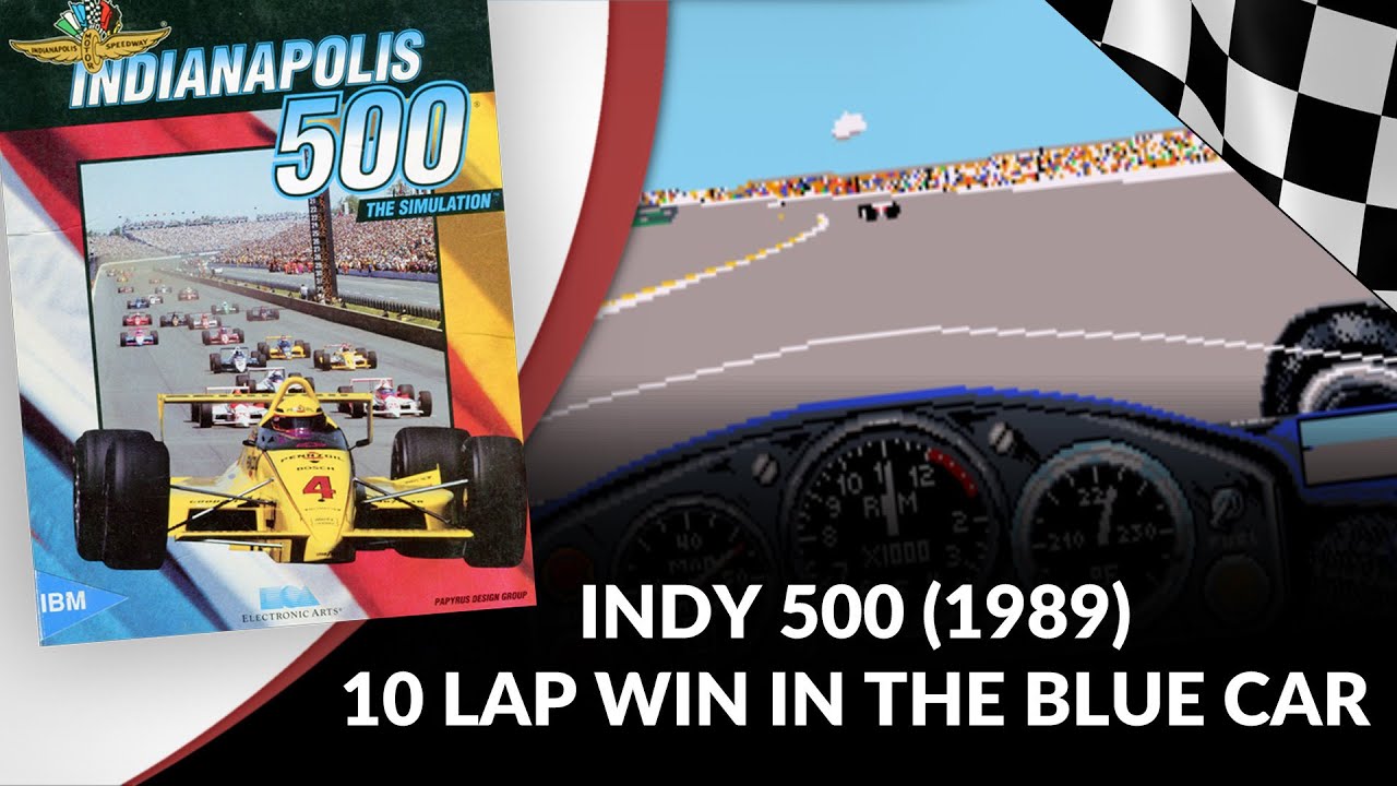 Indy 500 (PC) 10-Lap Win With The Blue March-Cosworth