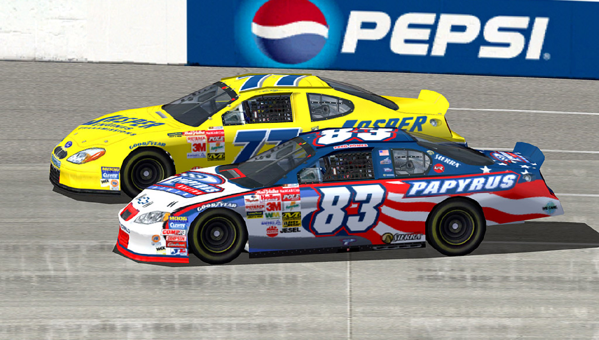 Sierra And Papyrus Announce Nascar Racing 2003 Season Racesimcentral