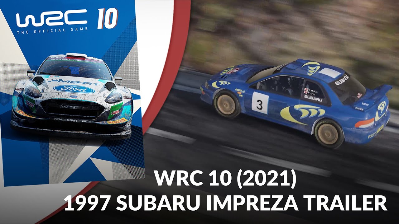 WRC 10 (2021) WRC Subaru 1997 Trailer