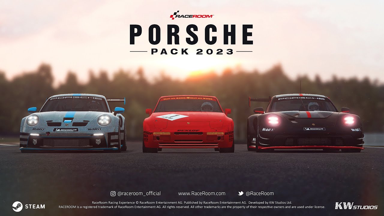 Raceroom Porsche Pack 2023 Trailer
