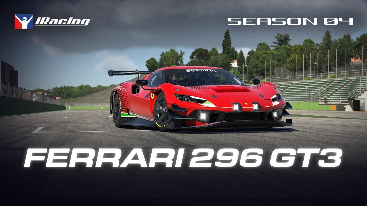 iRacing Ferrari 296 GT3 Trailer