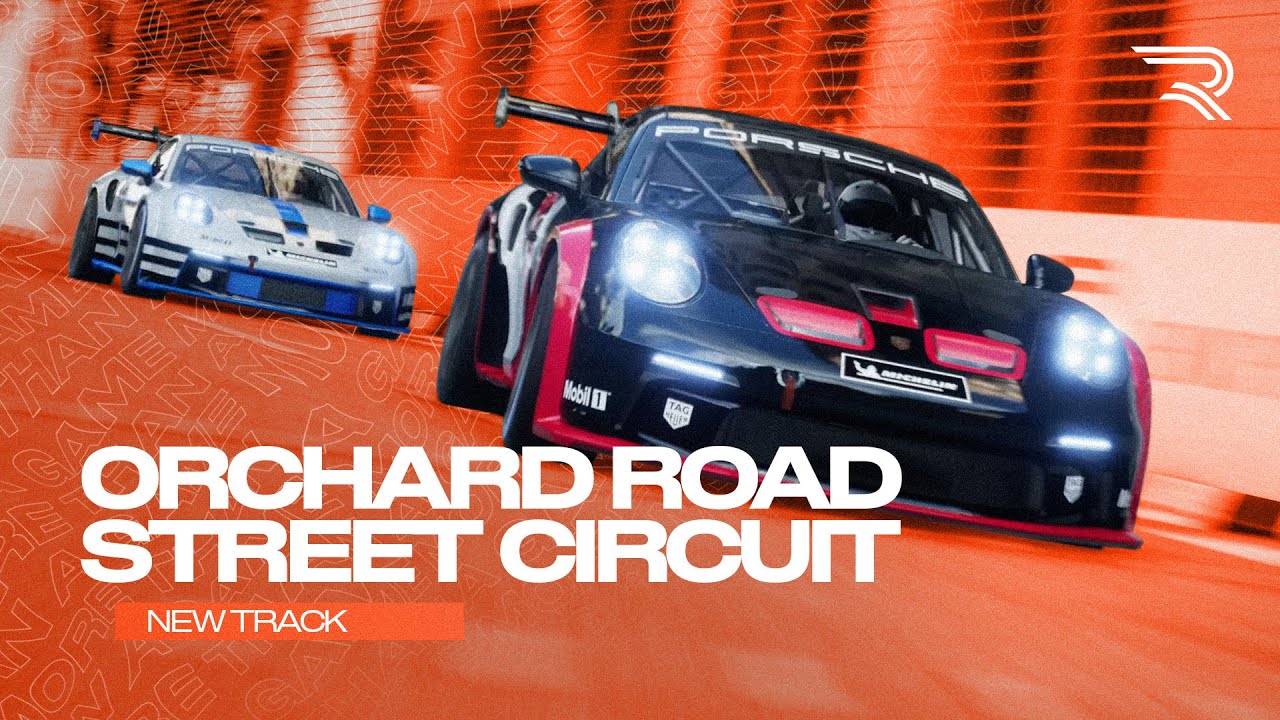 Orchard Road (Singapore) Track Mod Trailer for Rennsport
