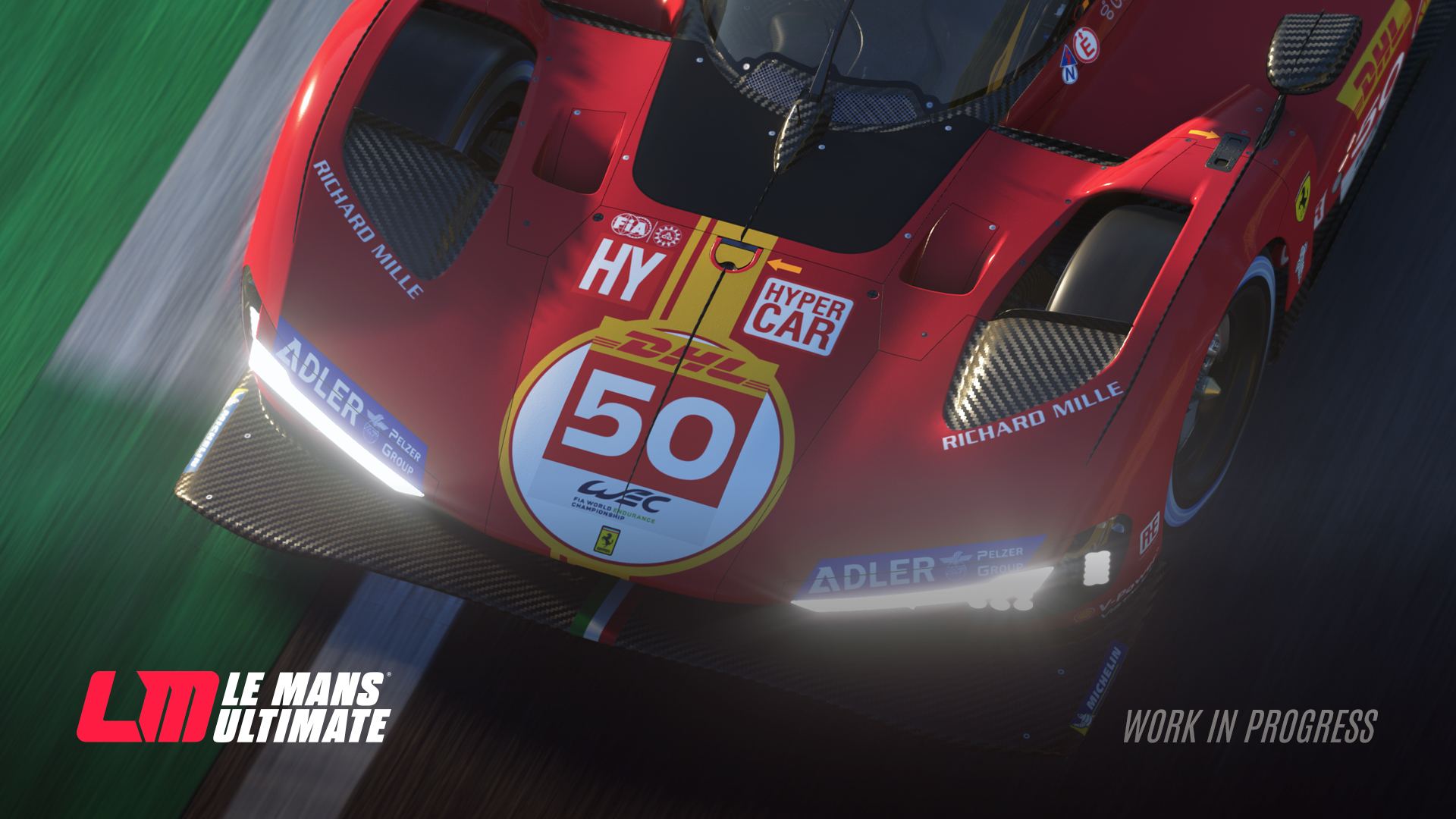Ferrari 499P Hypercar in Le Mans Ultimate
